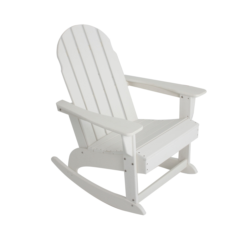 ADM011 Witte Patio Leisure Schommelstoel - Adirondack-buitenstoel