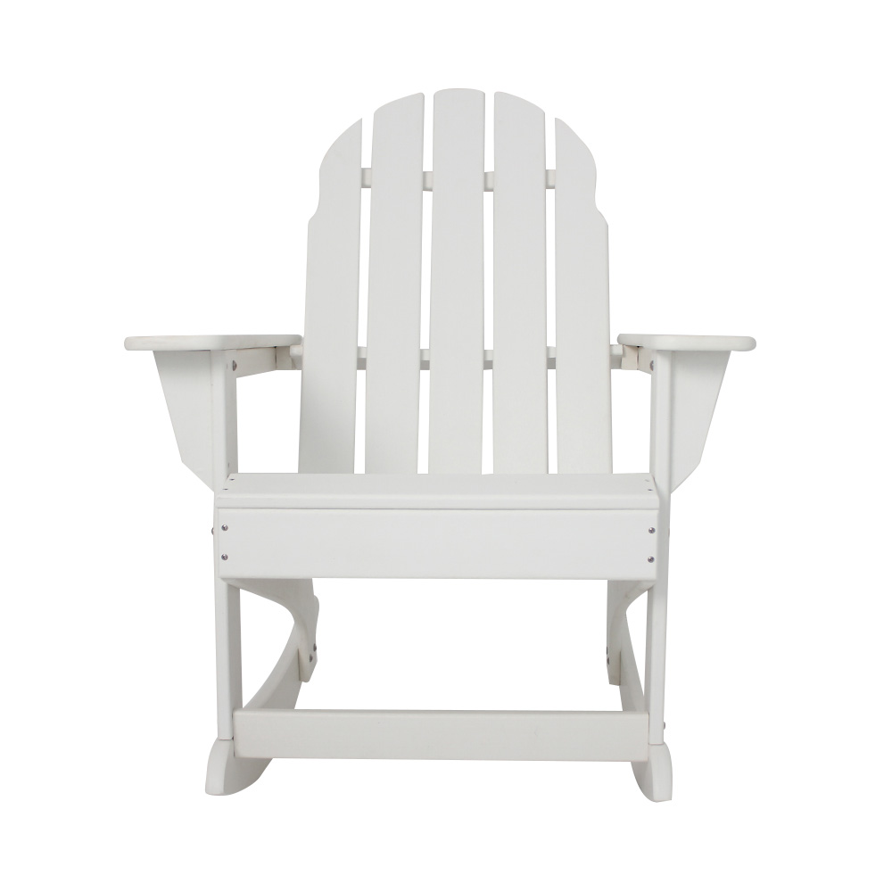 ADM011 Witte Patio Leisure Schommelstoel - Adirondack-buitenstoel