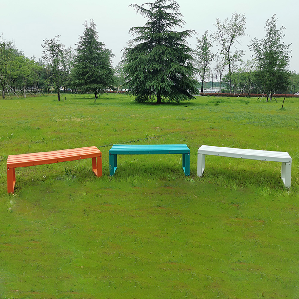 UV-beschermer buiten HDPE tuinbankstoel