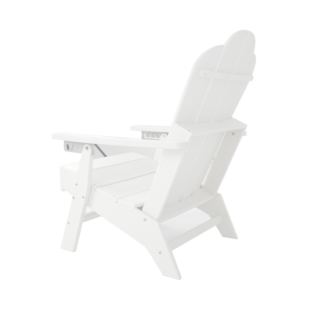 ADM006 Strand Vrije tijd HDPE Adirondack stoel-uittrekbare stoel Outdoor fauteuil