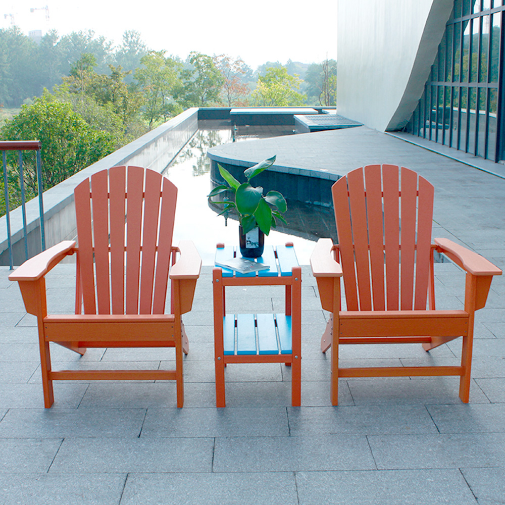 ADS302 Multi-shift HDPE Adirondack-stoel met verstelbare functie