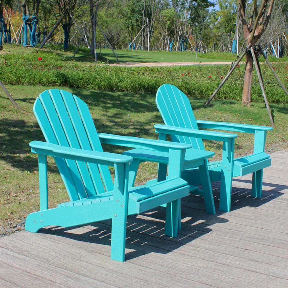 ADS304 Adirondack stoel terras tuin terras gazon weerbestendig HDPE