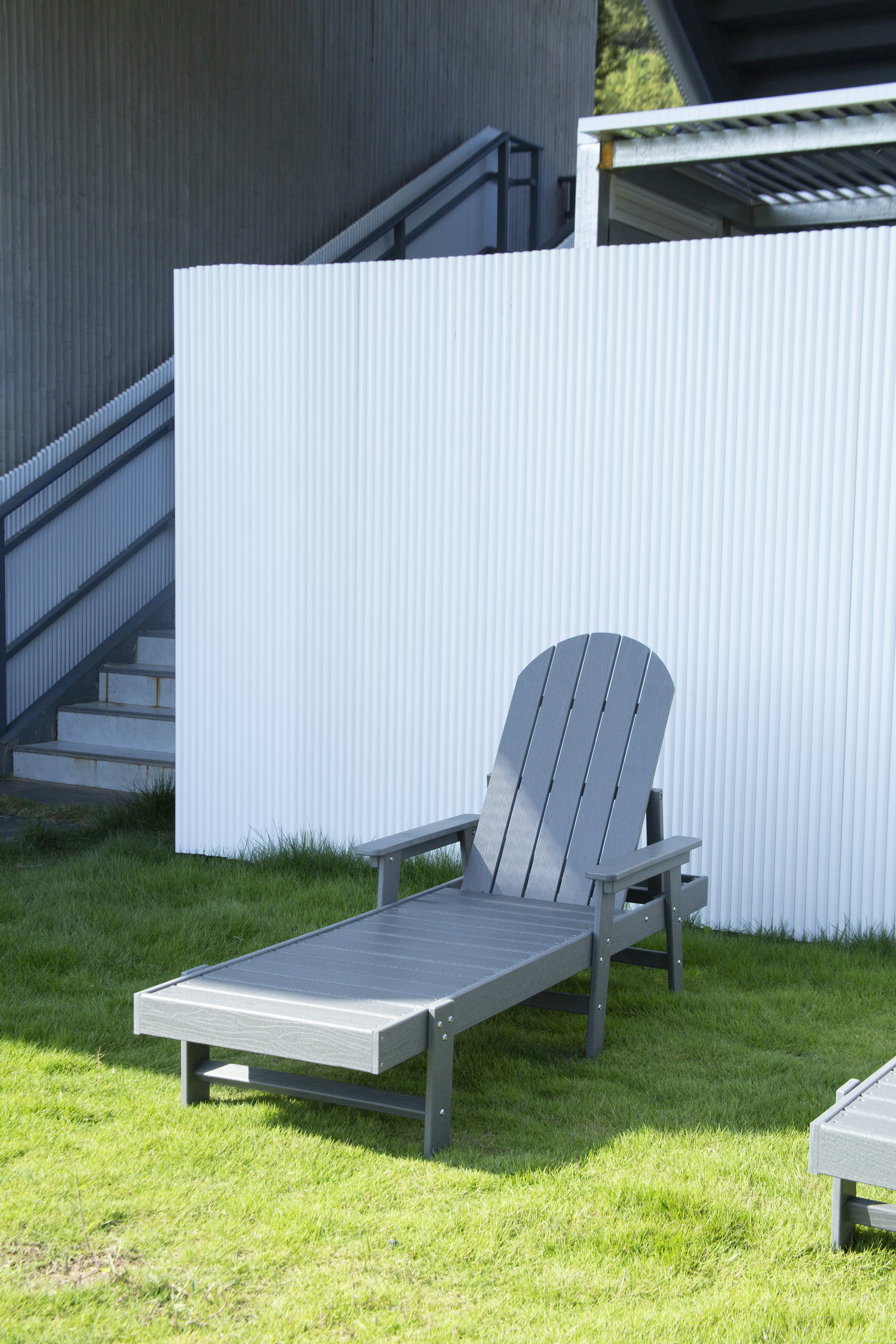 Duurzame buitenhdpe chaise lounge stoel waterdicht - ideaal voor groothandel kopers